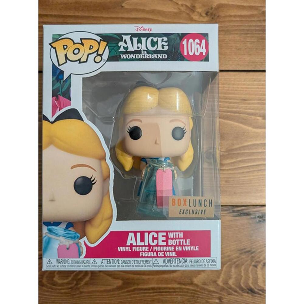 Alice in wonderland with bottle Box Lunch Exclusive Funko Pop # 1064